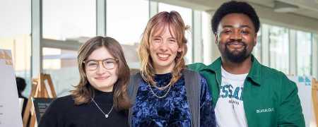 Alende Amisi, Sammy Weaver and Sasha Mostafa.