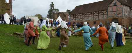 A medieval reenactment.