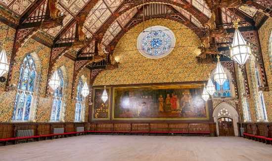 Great Hall in Rochdale Town Hall.