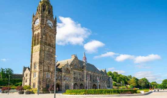 Rochdale Town Hall.
