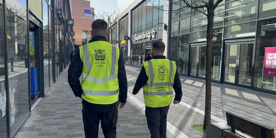 Community safety officers in Rochdale Riverside.