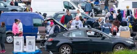 Bowlee Car Boot Sale.
