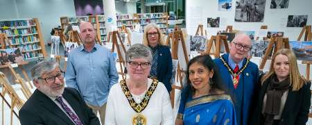 Mayor of Rochdale with guests.