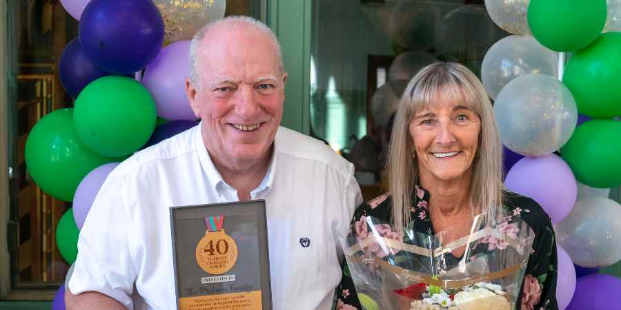 Ian and Carole McLean.