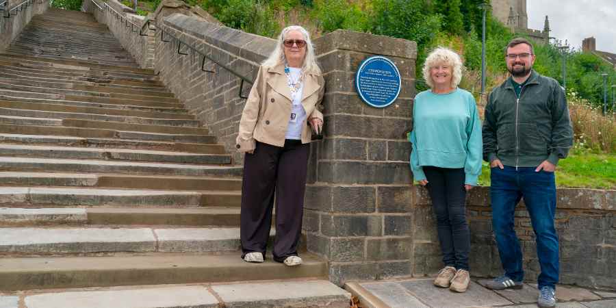 Councillors Sue Smith, Tricia Ayrton and Danny Meredith.