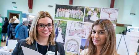 Suppliers at Rochdale Wedding Show.