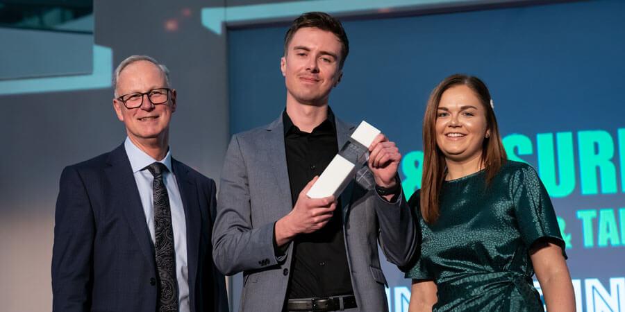 Steve Rumbelow, Sean Beech and Rebecca Cunnane.