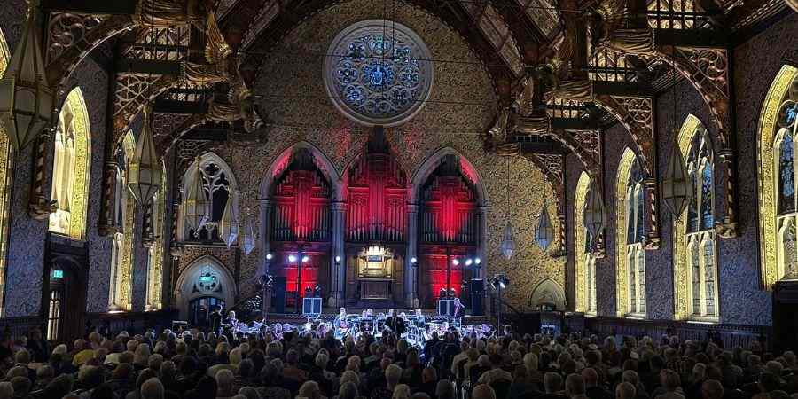 Black Dyke Band in performance.