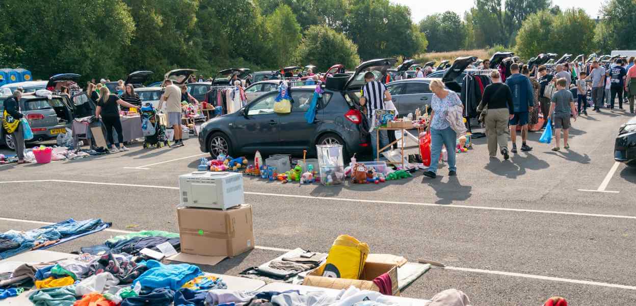 Bowlee Car Boot Sale.