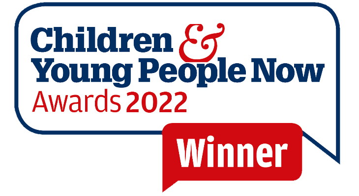 Children and Young People Now Awards 2022 logo.