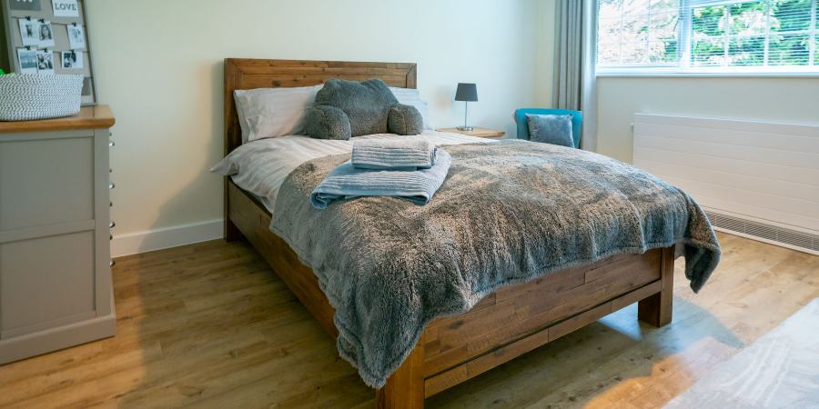 One of the new bedrooms.