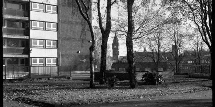 Old photo of College Bank.