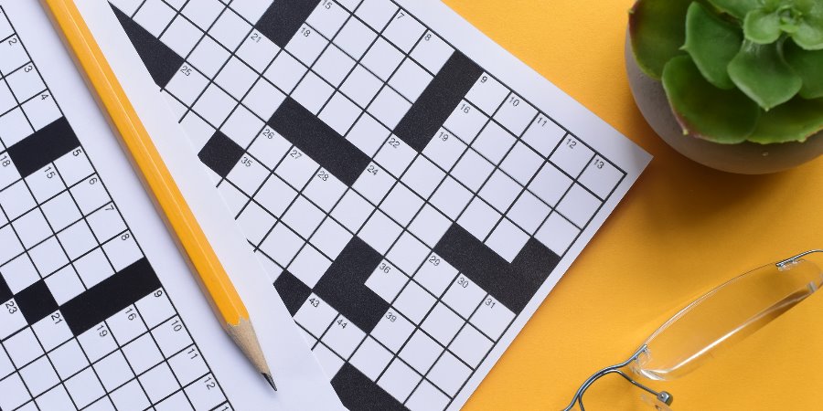 A crossword.