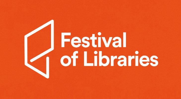 Festival of Libraries logo.