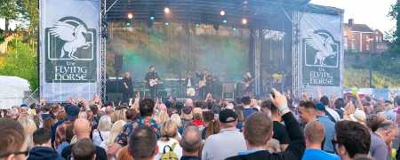Feel Good Festival main stage.