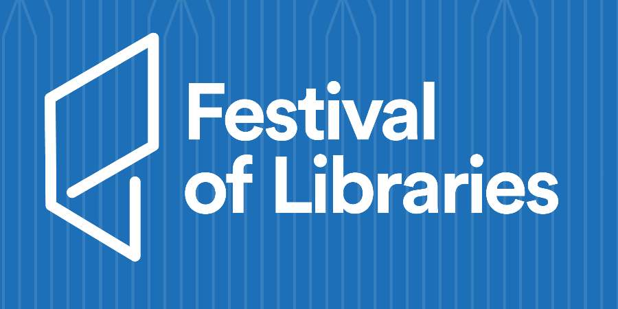 Festival of Libraries logo.
