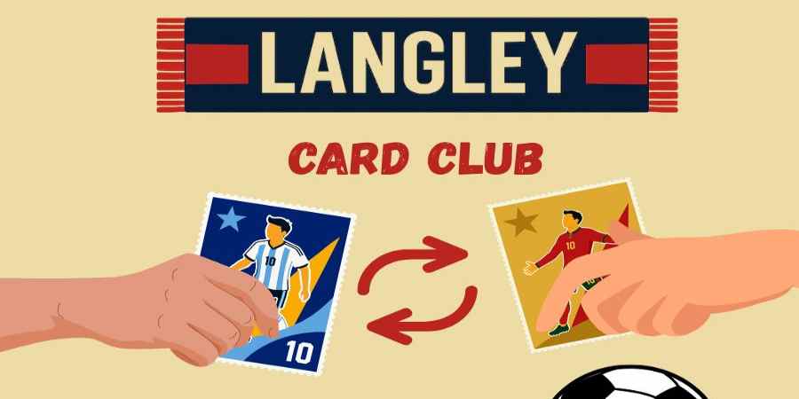 Langley Card Club logo.