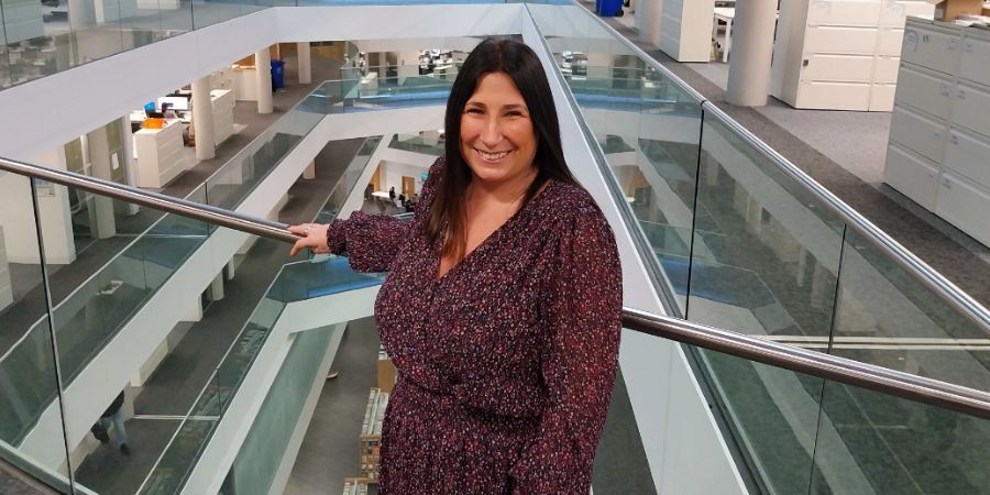 Samantha Smith in Number One Riverside.