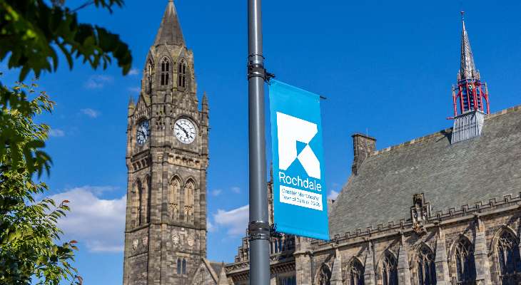 Rochdale Town Hall.