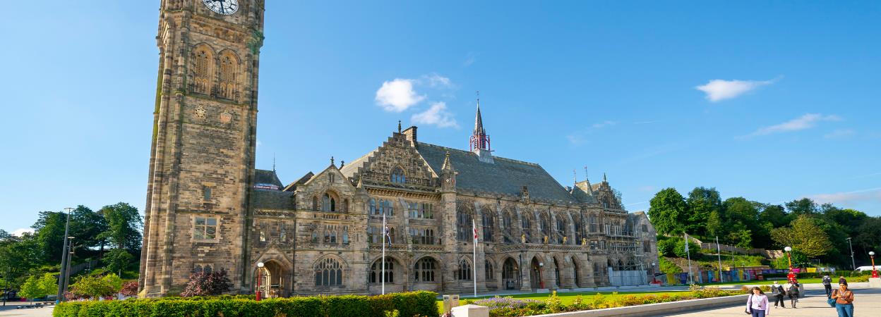 Rochdale Town Hall.