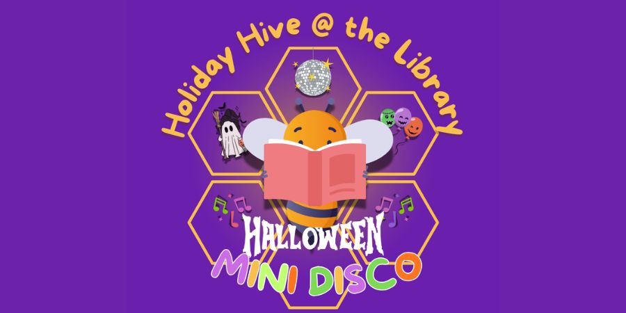 Holiday hive at the library - halloween mini disco.