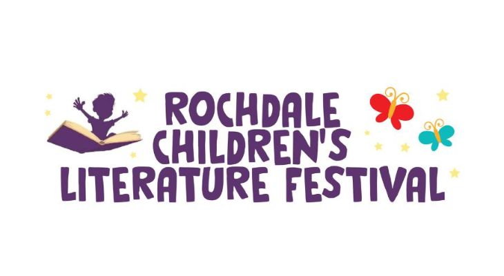Rochdale Children&#039;s Literature Festival logo.