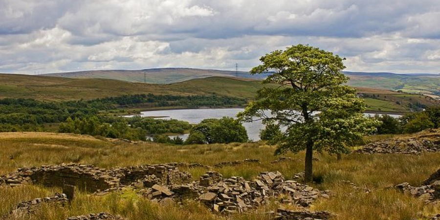 Watergrove Reservoir.