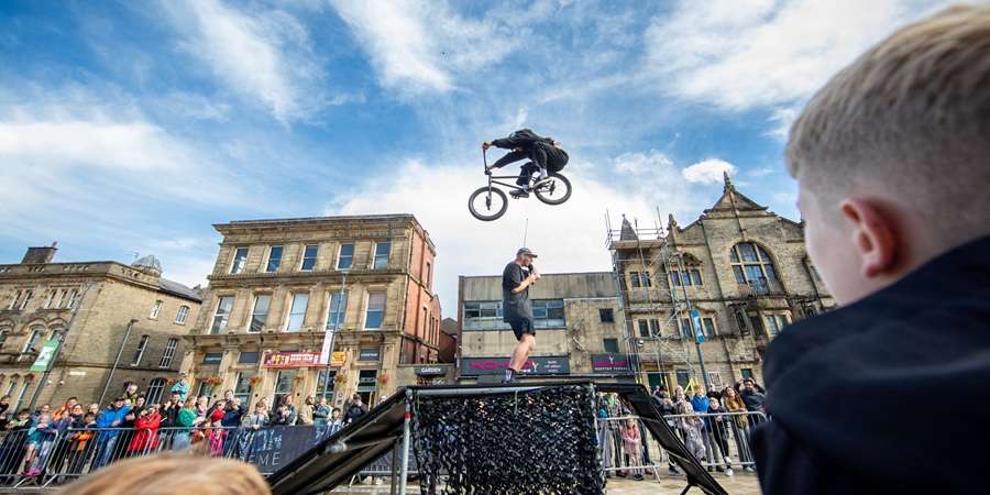 BMX performance.