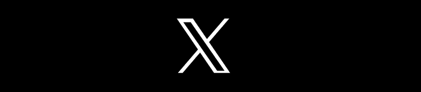 X logo.