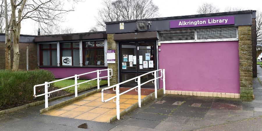 Alkrington Library in Middleton.