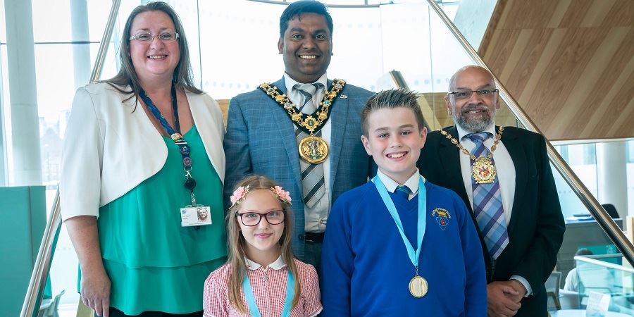 Councillors Massey and Ahmed, Sulan Ali, Owen Johnson and Erin Pollitt.