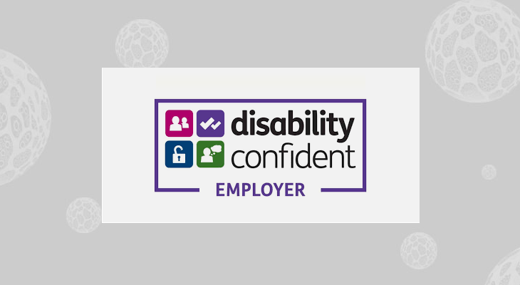 Disability Confident Employer award logo.