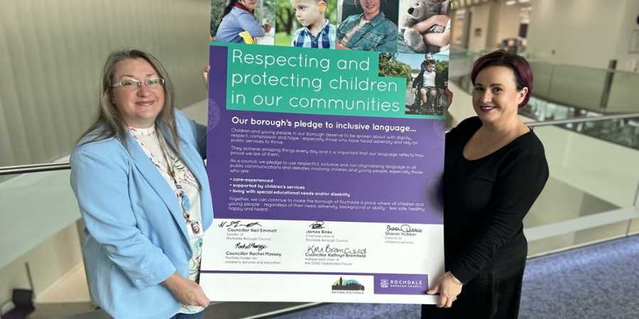 Councillors Rachel Massey and Kathryn Bromfield.