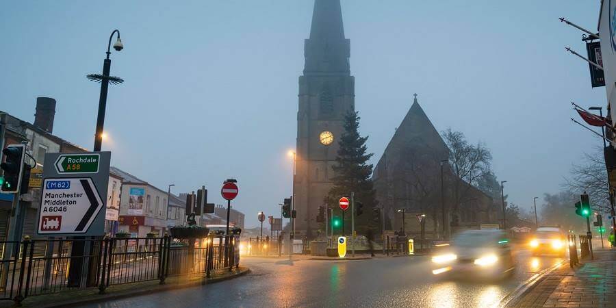 Heywood town centre.