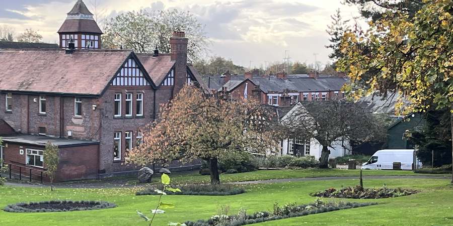 Jubilee Park in autumn.