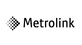 Metrolink logo.