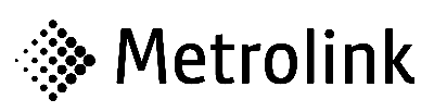 Metrolink logo.