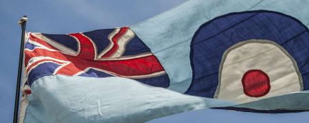RAF flag.