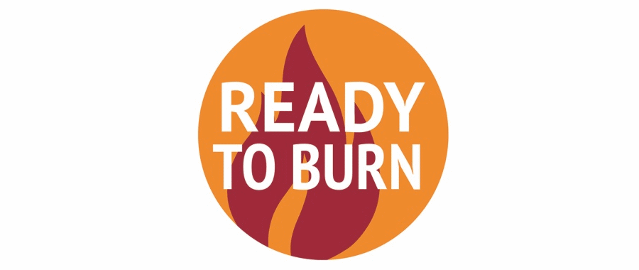 Ready to Burn logo.