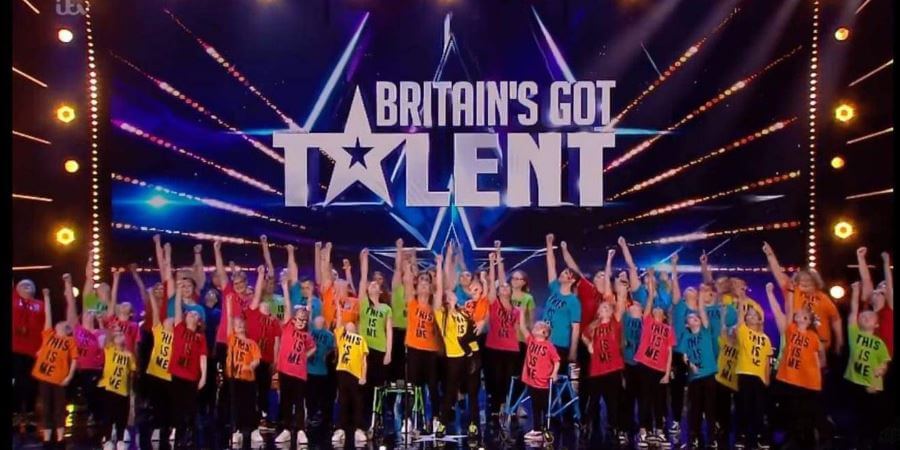 Sign With Us on the Britains Got Talent stage.