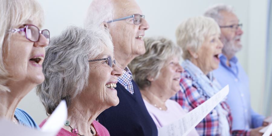 A singing group.