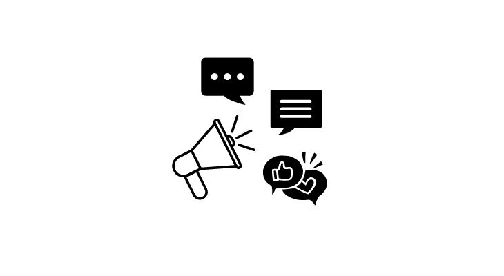 Social communications icons with a white background