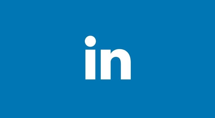 Linkedin logo.