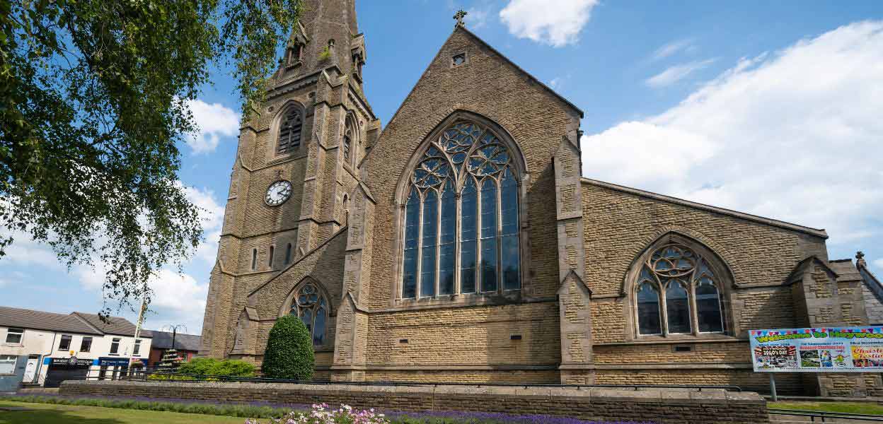 St Luke&#039;s Church in Heywood.