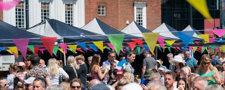 Visitors to Street Eat in 2023.