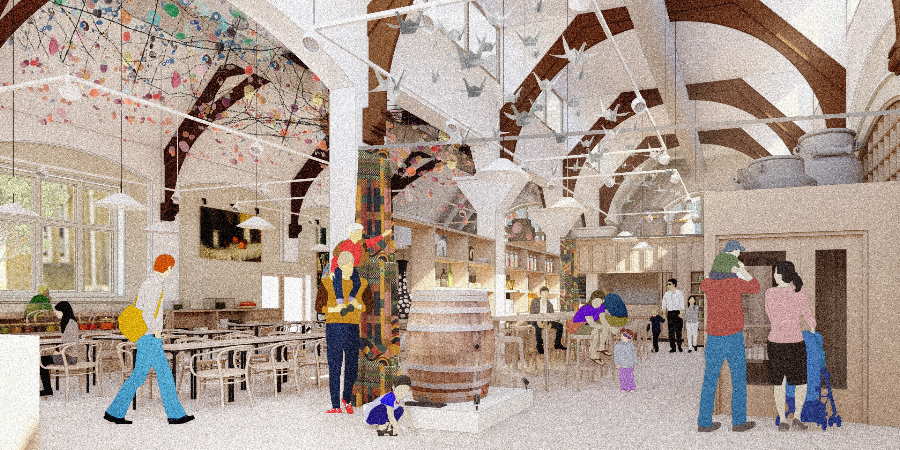 Artist impression of Touchstones Rochdale.